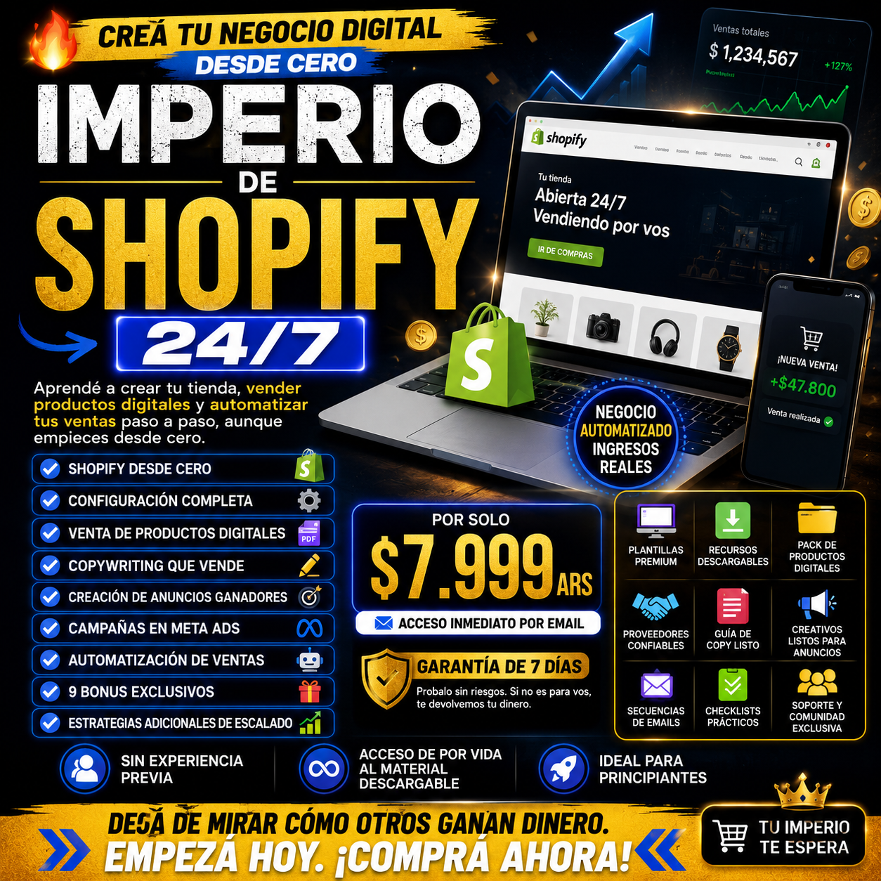 IMPERIO SHOPIFY 24/7