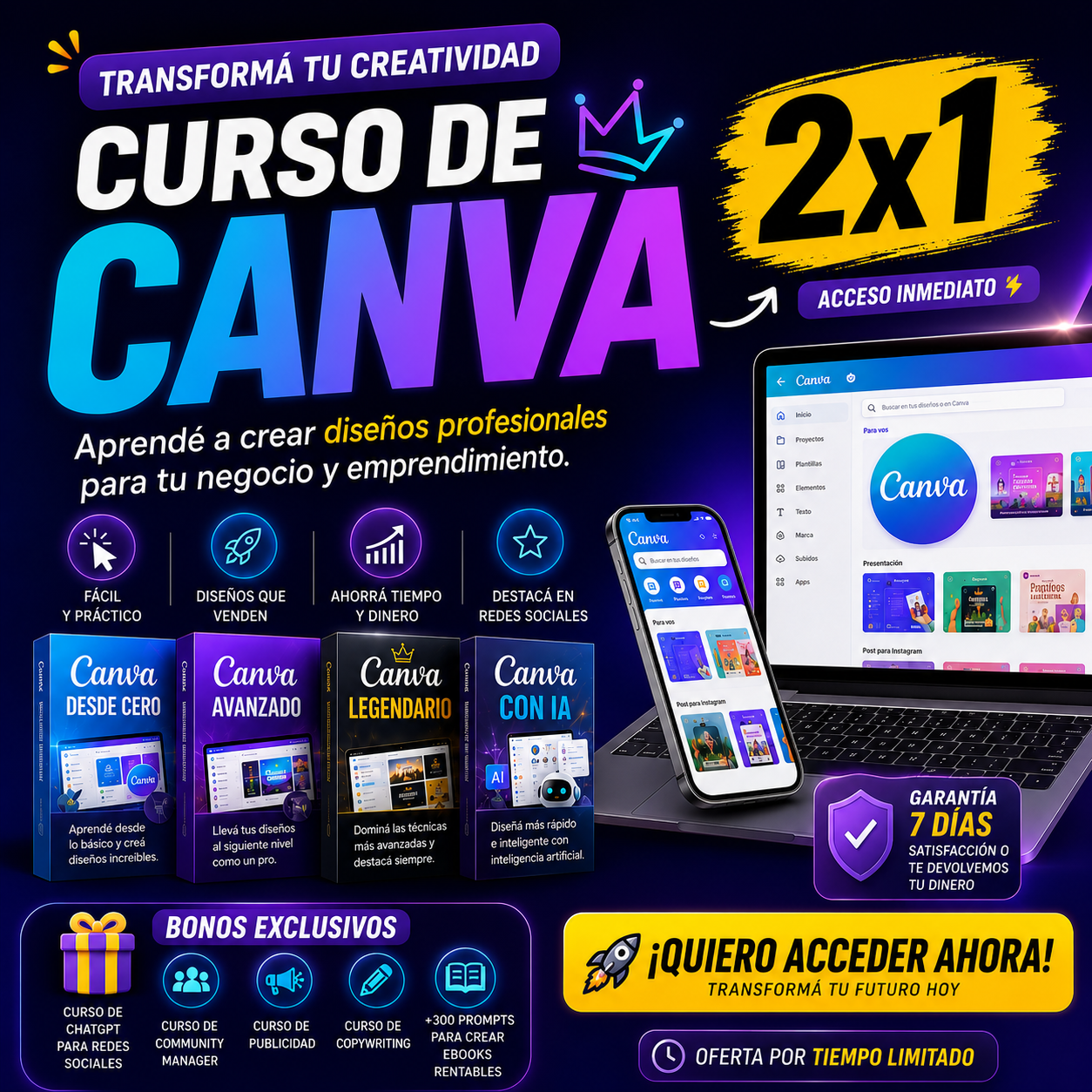 CURSO CANVA 2X1