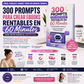 🏆 300 Prompts para Crear eBooks que Venden Solos con IA